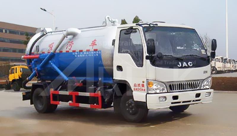 Sewage vacuum trucks