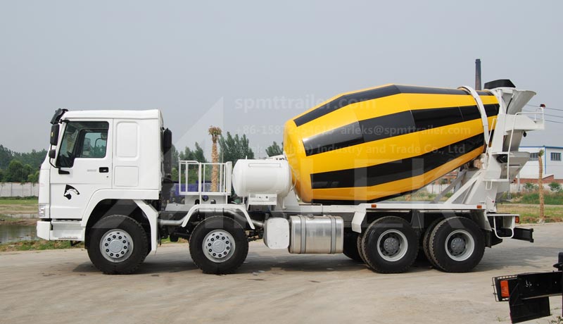 Concrete mixer trucks