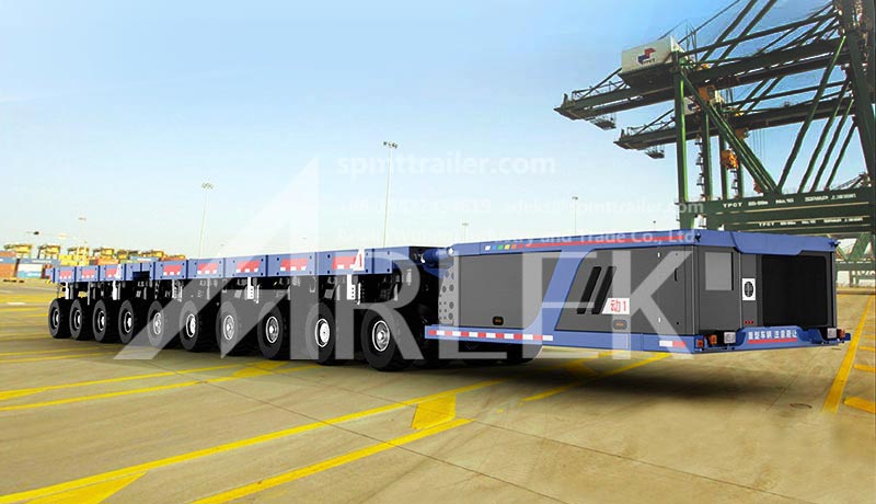 2.43-meter-wide Self Propelled Modular Transporters SPMT