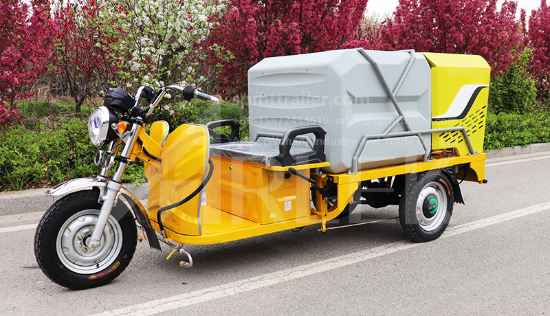 Electric high pressure street washing tricycle C5/C6