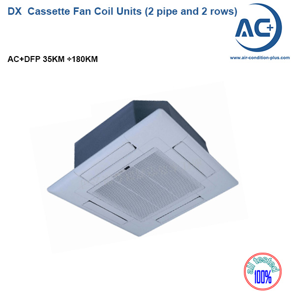 DX  Cassette Fan Coil Unit (2 pipe and 2 rows) chiiled water fan coil units