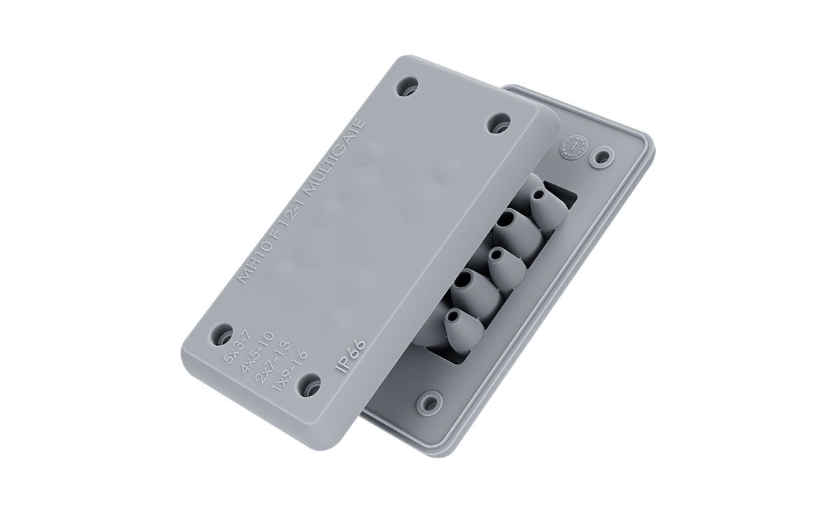 MH10 F 12-1 Cable entry plate