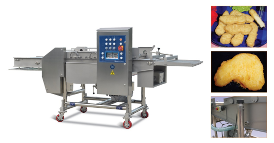 What is a dipper/tempura battering machine?