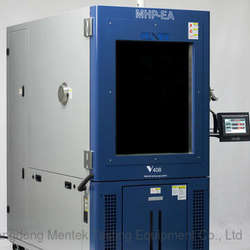 220V/380V 50Hz Climatic Test Chamber 3-15°C/Min Ramp Rate With Full View Window And Cable Port