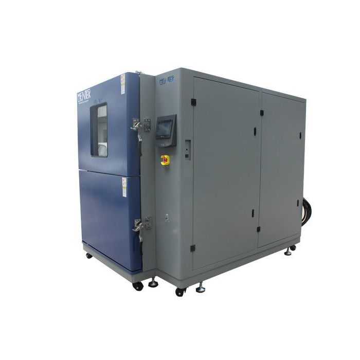 Multiple Relay Control Modes Two Zone Thermal Shock Test Chamber With Burning Fire Resistant And Low Error