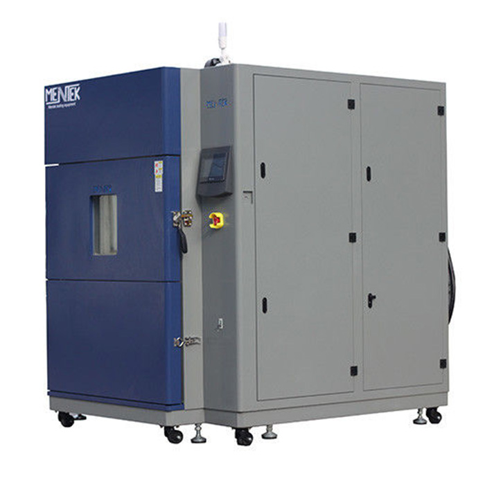 Electronic Environmental Test Chamber Programmable Three Zone Thermal Shock Test Chamber