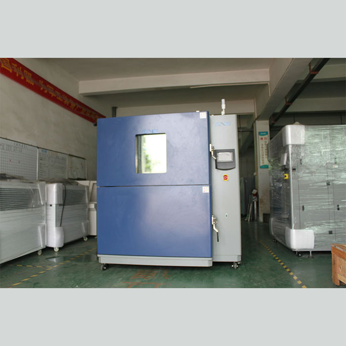 Thermal Shock Climatic Test Chamber Air Damper Controlled Three Zone Hot Cold Air Stream