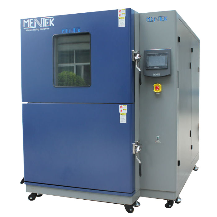 Vertical Type Thermal Shock Chamber Two Zone Basket Transition AC220V 50HZ