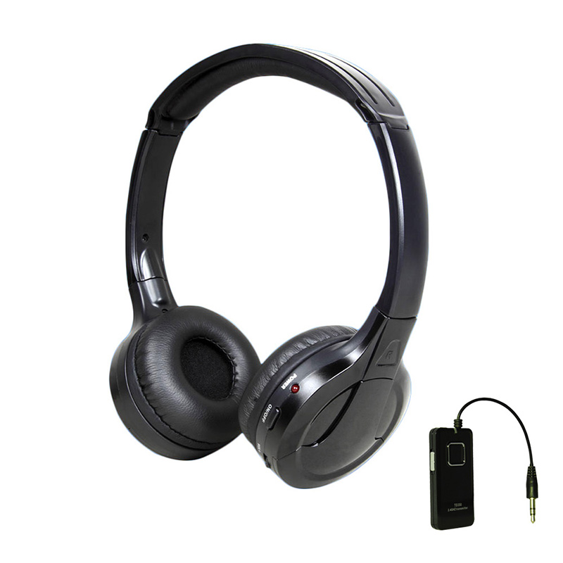 2.4GHz Portable Digital Wireless Headphones Flat