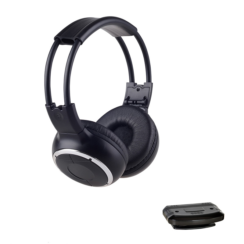 Universal Single-Channel IR Wireless TV Listening Headphone