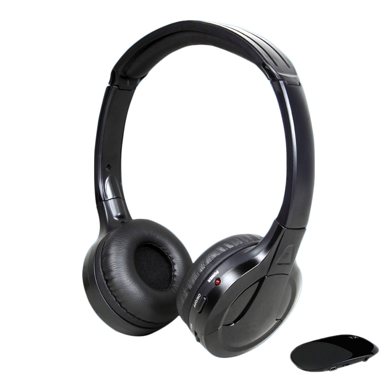 RF FM Stereo Wireless TV Headphones Hearing Aid