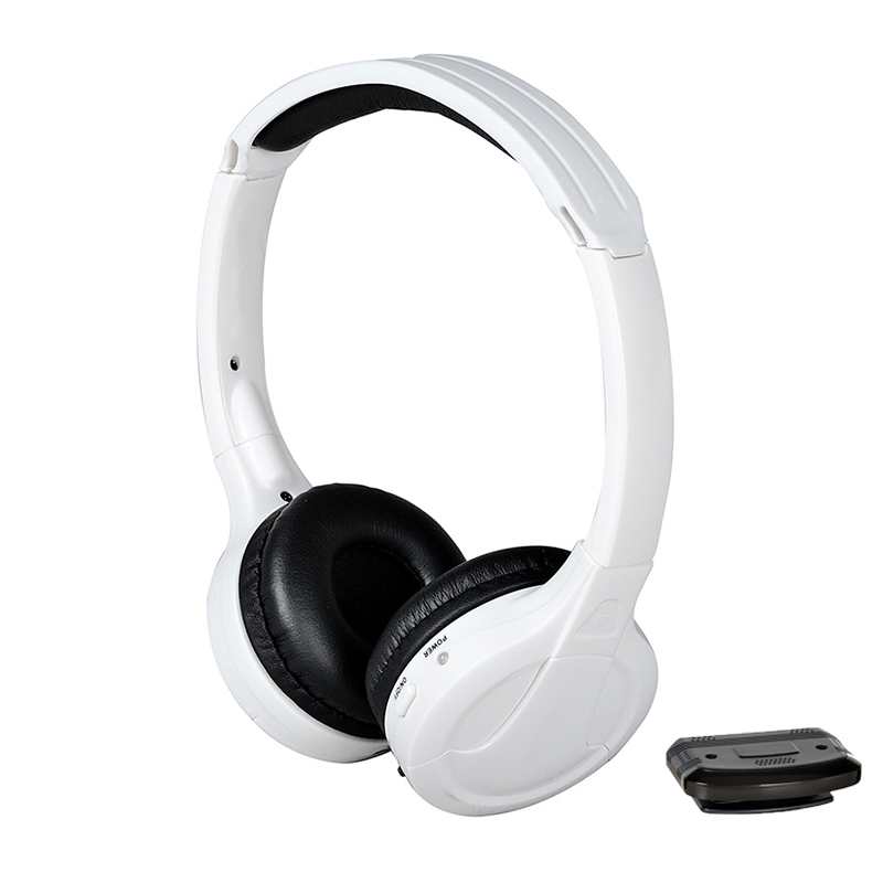 Universal Single-Channel IR Wireless Headphones for TV Listening