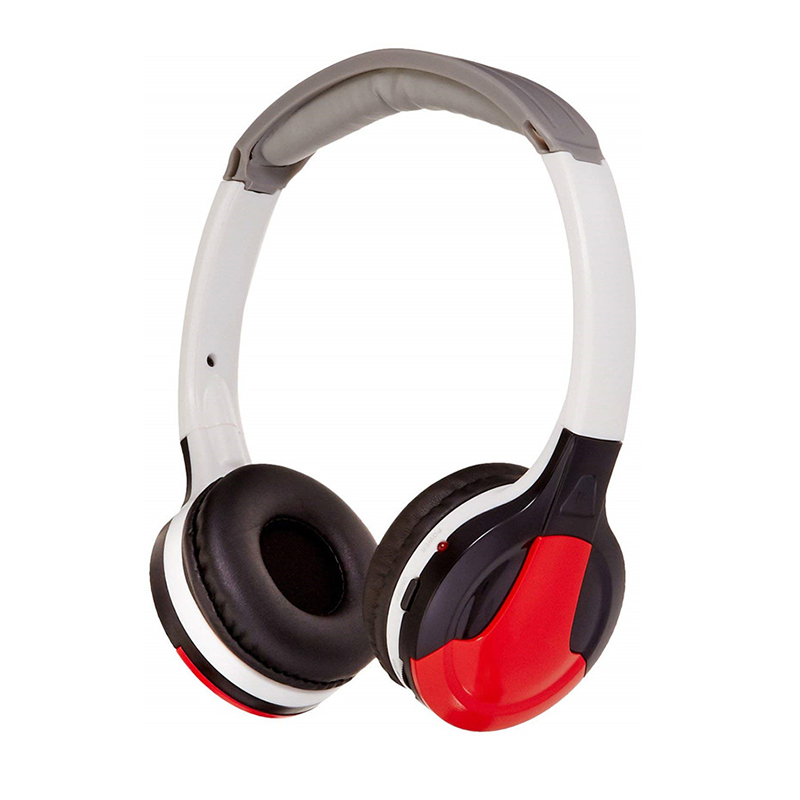 Universal Dual-Channel IR Wireless Headphones For In-Car Video Listening