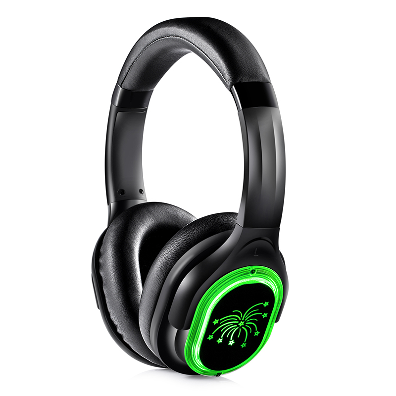 New LED Hi-Fi Wireless Silent Disco Headphone