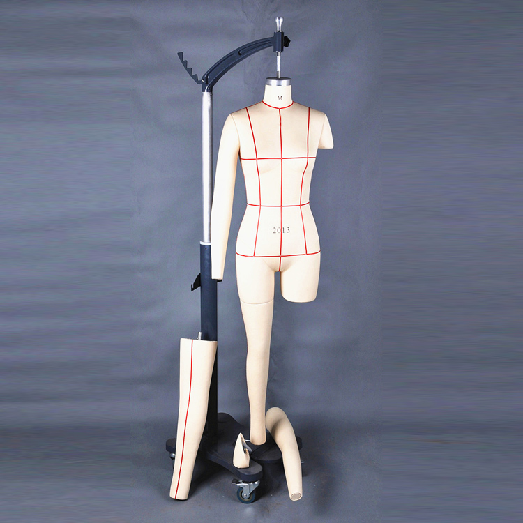 Adjustable sewing beautiful ladies full body tailor mannequin womens adjustable dressmaker mannequin garment dummy