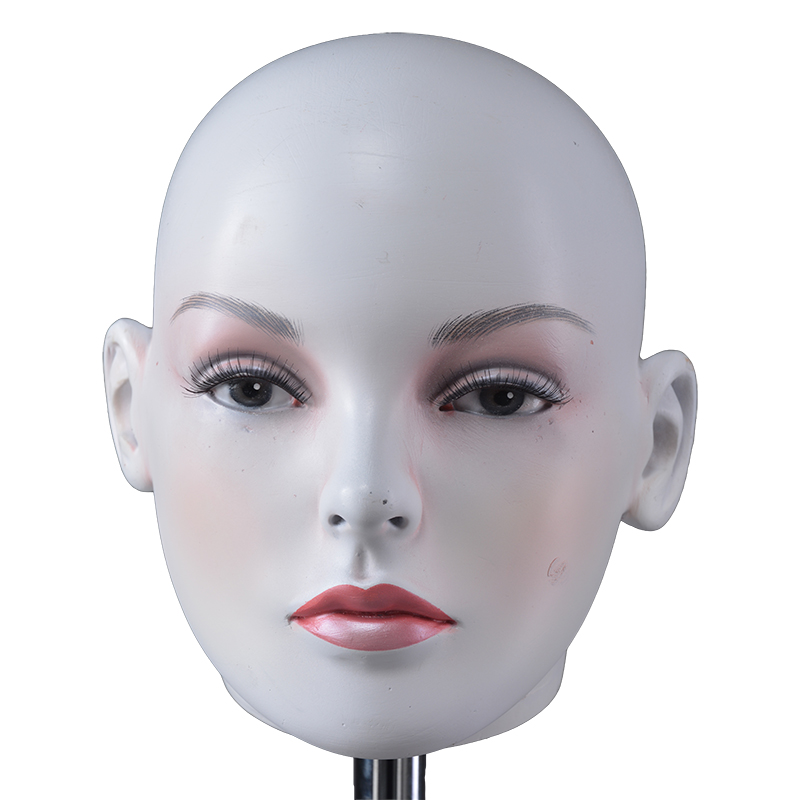 High quality realistic mannequin head female mannequin for training (KMH)