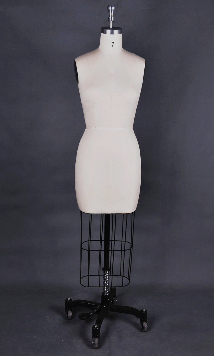 Half Size Tailors Dummy Sewing Mannequin For Female Dress Form