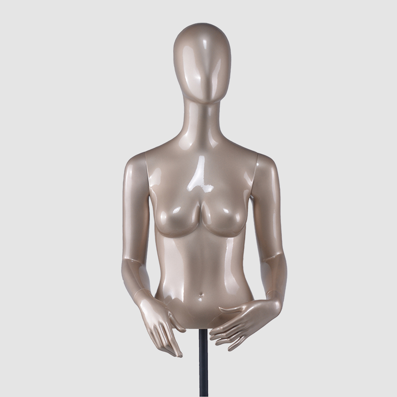 Fashion Mannequin Bust Torso Half Body Form Cloth Male Mannequin Torso With Head (DH Hanging Female Torso Mannequin)