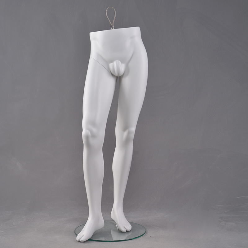 High Quality Fiberglass Leg Mannequins Male Trousers Leg Mannequins(LA Male Leg Mannequins)