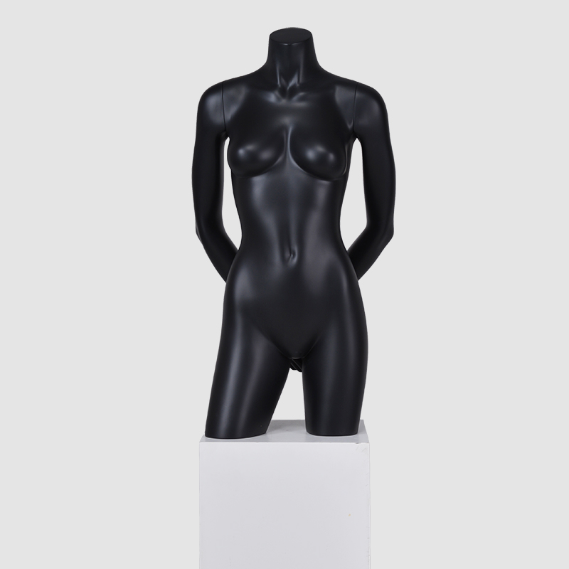 Fashion Matte white female half mannequins for sale(MMH)