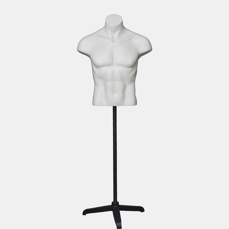 Customized mannequin male torso half leg mannequin for pants display(NBH)Customized mannequin male torso upper body mannequin for clothes display(OBH)