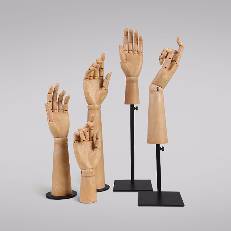 Cheap plastic mannequin hands for sale（KH)