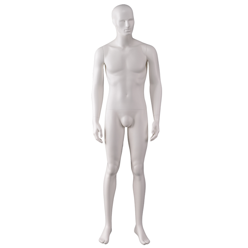 Innovative design men dummy white male garment mannequin for window display(LM)