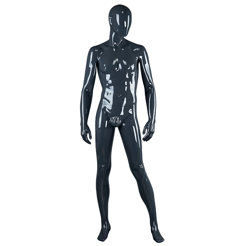 Fashion design vintage black male mannequin display mannequins sale(QM)