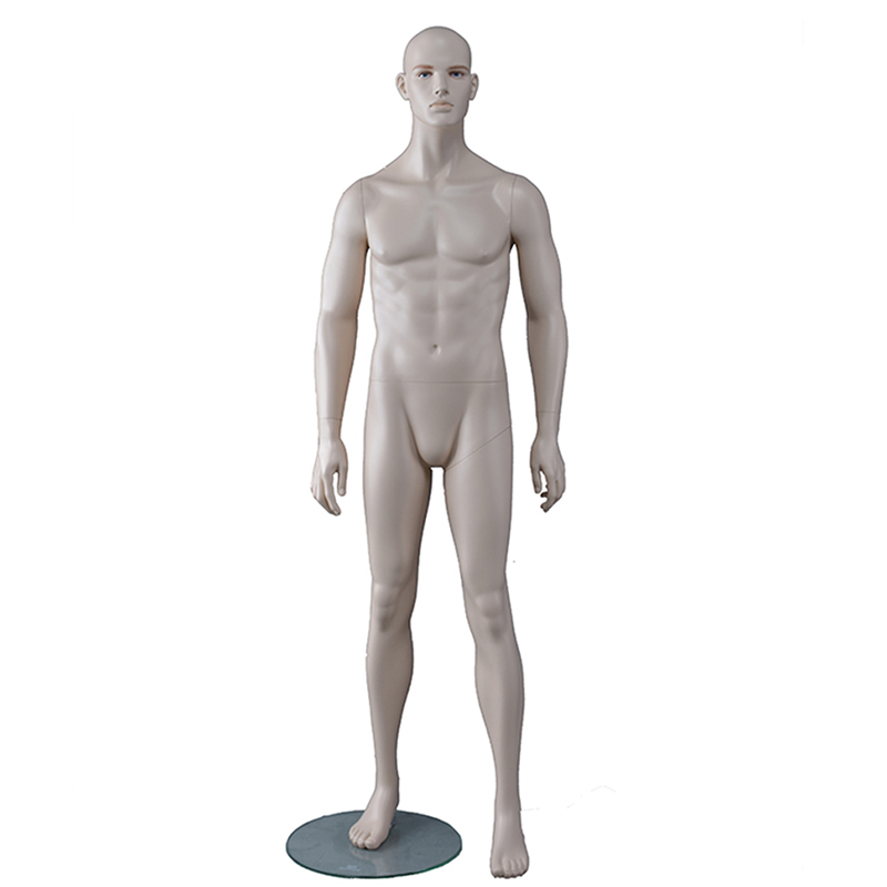 Sexy Lifelike Male Mannequins Fiberglass Male Realistic Mannequin For Clothing Shop(FM)