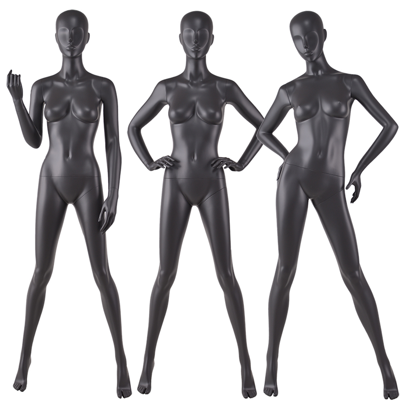 Maniquí de posado femenino abstracto hermoso de cuerpo completo de cuerpo completo de la vendimia para la tienda (TG)