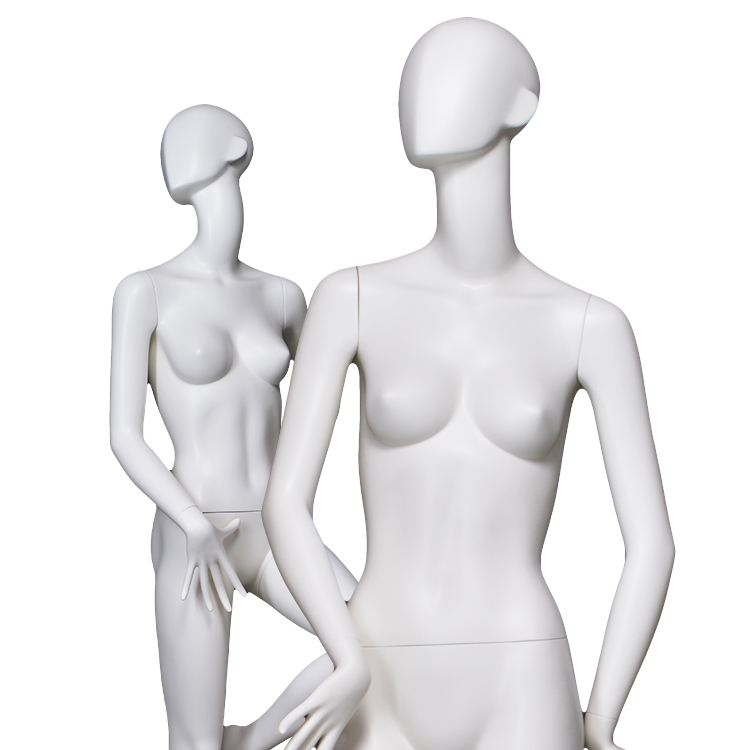 European size abs female mannequin white high quality abstract face mannequins yoga and dancing sexy pose female mannequin for display(BNF ABS Sexy Pose Female Mannequin)