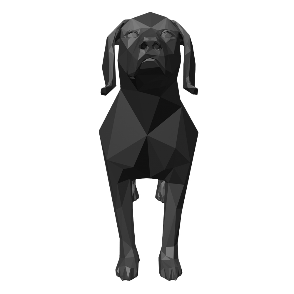 Gorgeous Labrador Dog Animal Sculptures: Showcasing Elegance and Loyalty