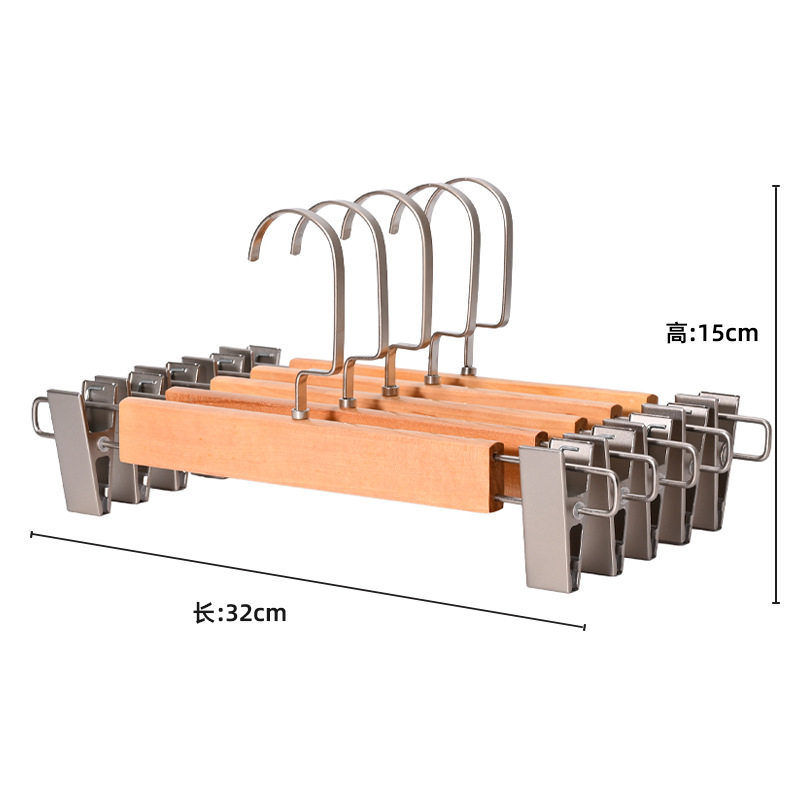 Premium Wooden Hangers-For Wrinkle-Free Clothing