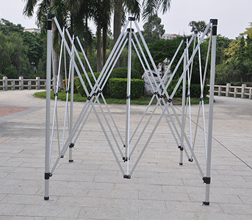 Aluminum tent