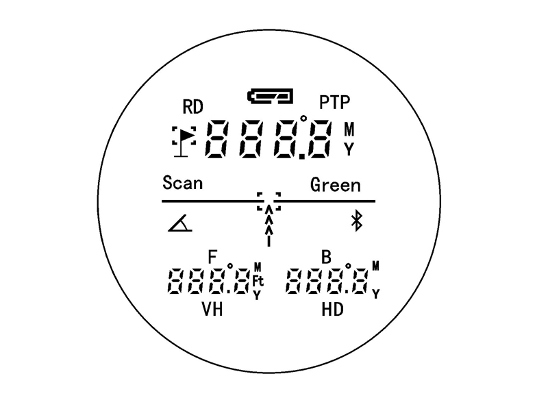 Telescope Range Finder With New Technology (LECD Technology)