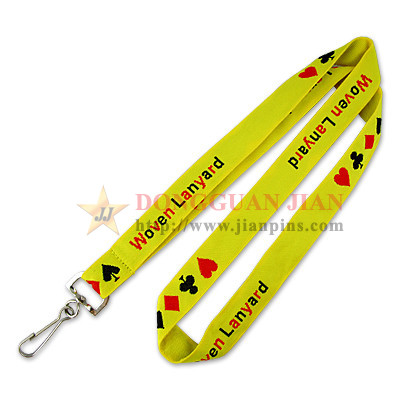 Gewebte Logo-Lanyards