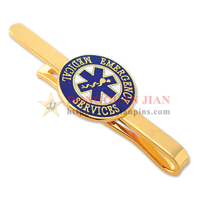 tie clip with custom logo