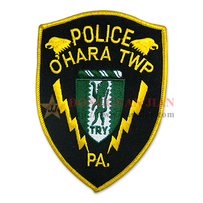 custom Logo police patches