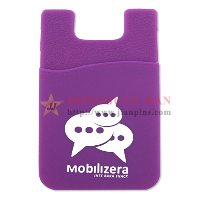 Silicone Phone Card Holder