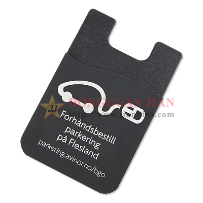 Silicone Phone Card Holder