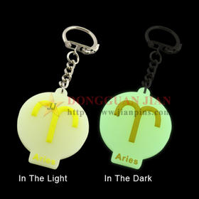 Luminous Soft PVC Keychains