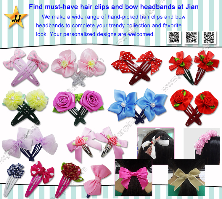 Must-Have Appealing Hair Pins And Bow Headbands From JIAN