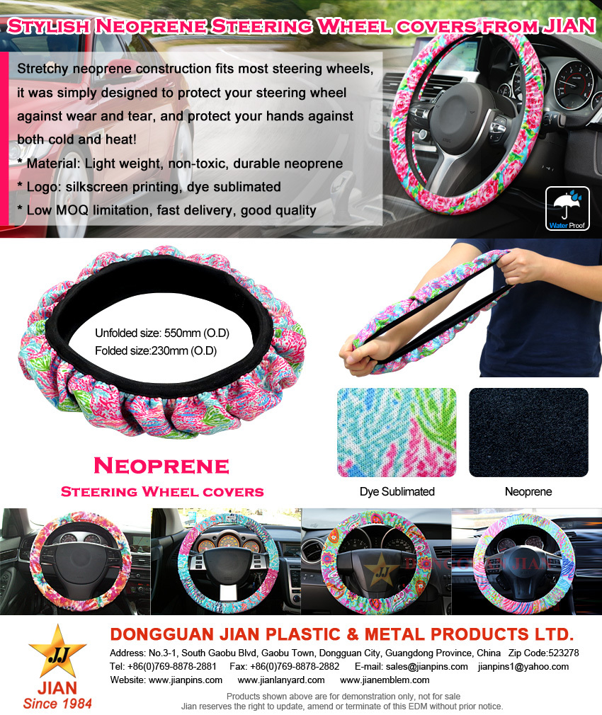 Steering wheel covers