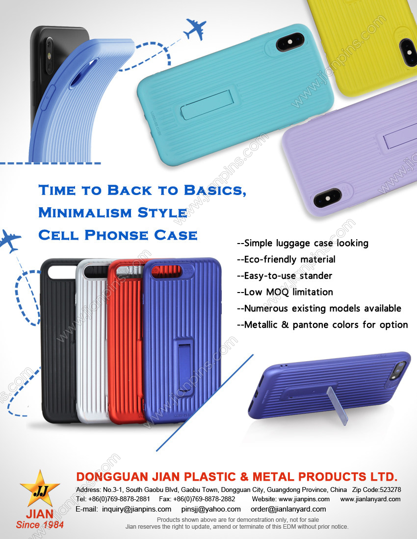 Classic and Minimalism Style Luggage Phone Case, Time to Back to Basics 