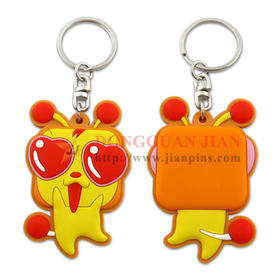 Emoji Soft PVC Keychain