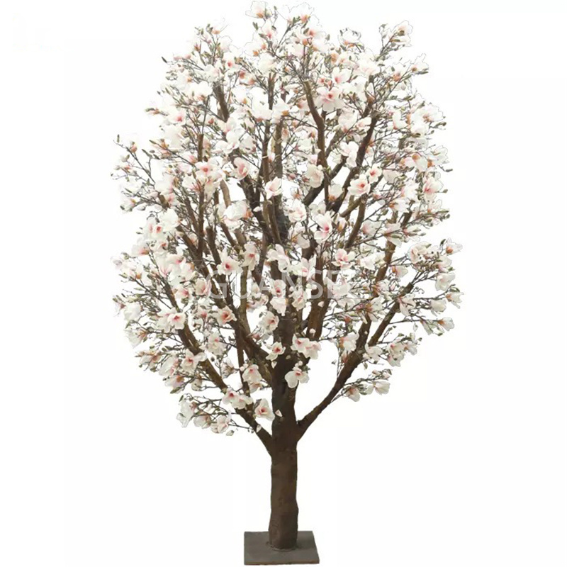 Artificial Magnolia Blossom Tree Indoor White Decoration Tree GSYLHS003