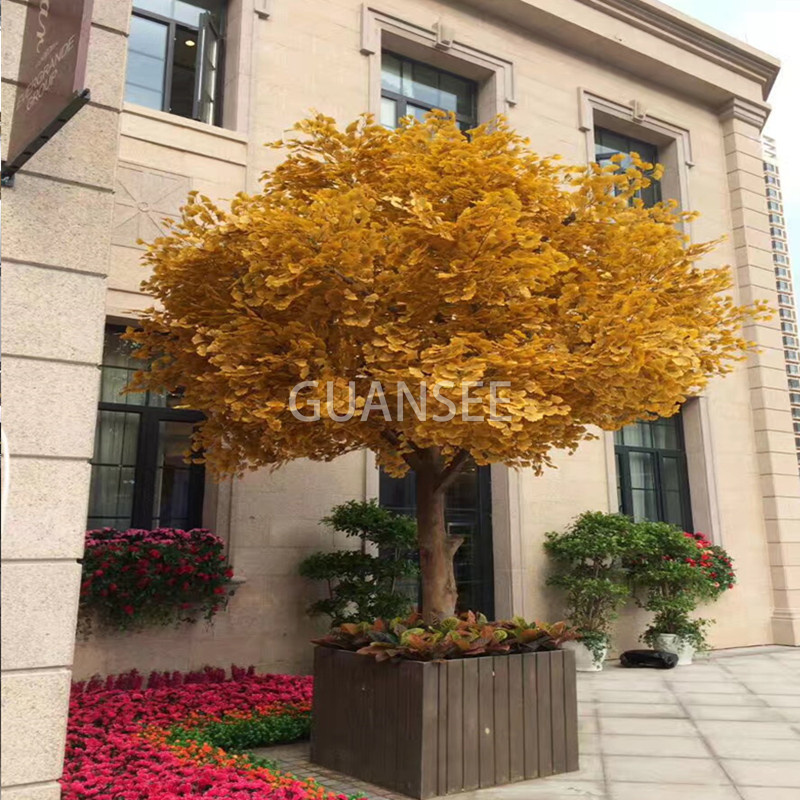 Artificial Ginkgo Tree Indoor Outdoor Faux Tree GSYXS008