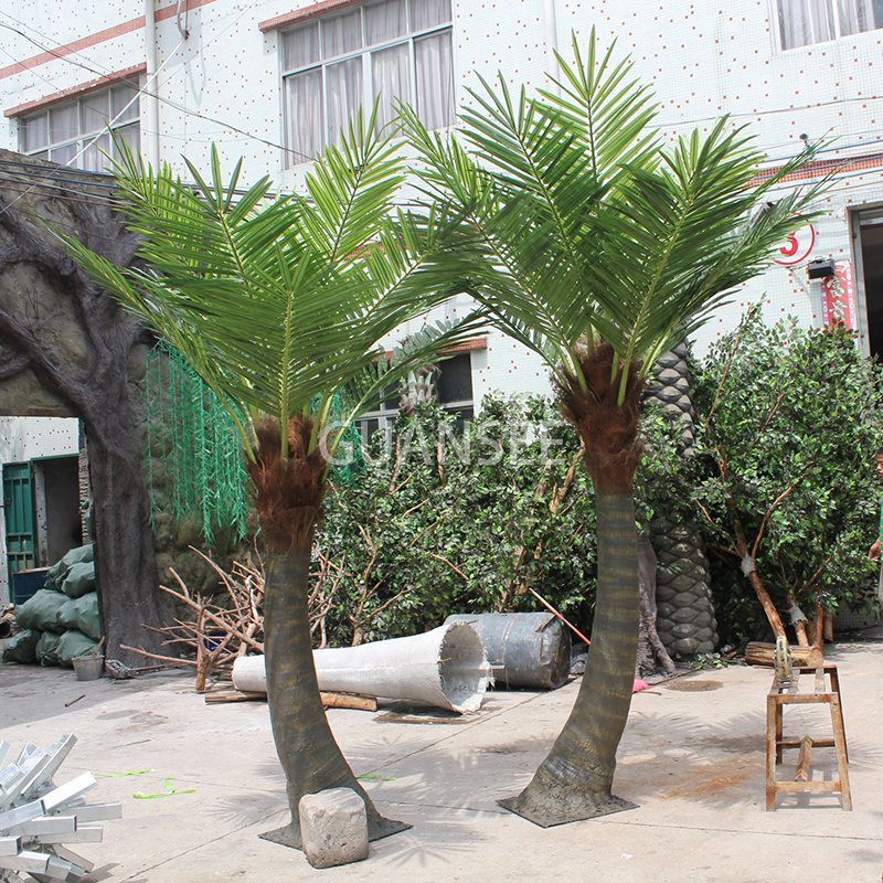 Nearly Nature Artificial Coconut Tree Made in China Manufacturer