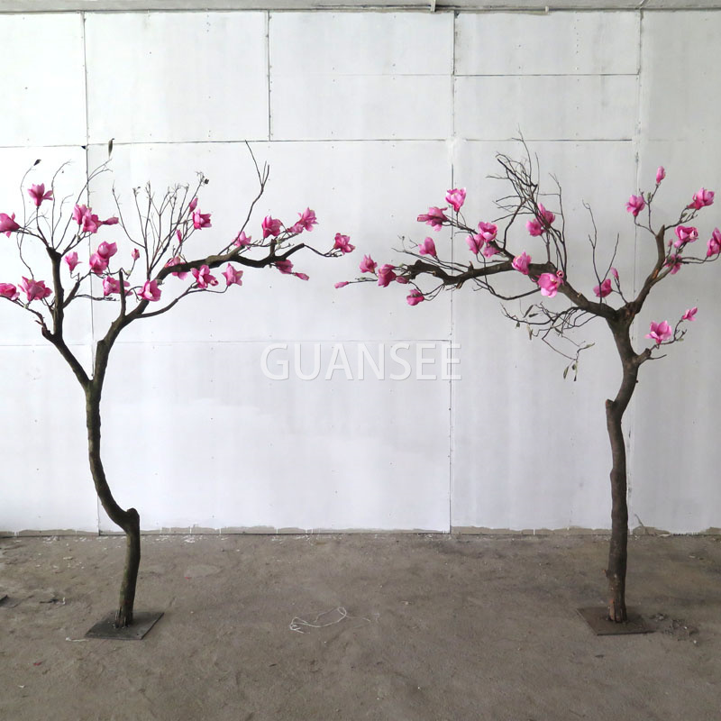 Artificial Magnolia Blossom Tree Fake Flower Tree