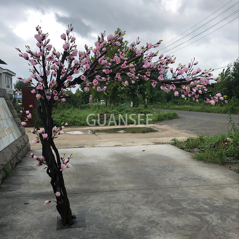 Flower Tree Artificial Magnolia Blossom Tree Decoration Tree